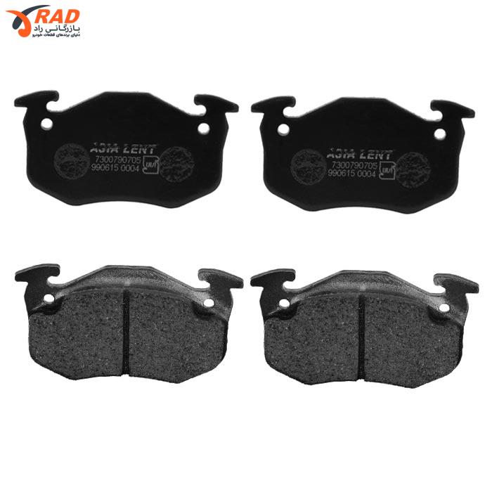 لنت عقب پژو 206 تیپ 5 و 6 - پژو 207 - H30 کراس دیسکی آسیا لنت