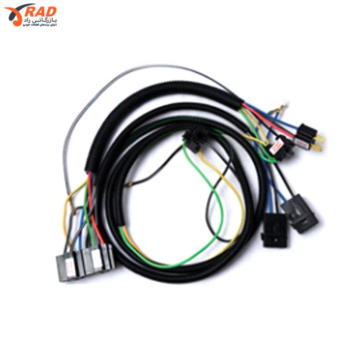 آفتامات چراغ 8 فیش کامل با سیم کشی فورس