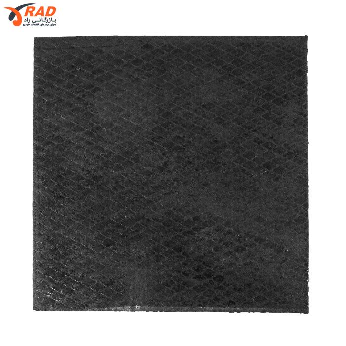 قیر ورق مربعی صندوق بدون سوراخ (سایز 25*25) بسته 30تایی