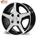 رینگ چرخ آلومینیومی 5 پر اروند 14 اینچ (IK025) رخ تراش