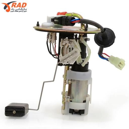 [130803010] پمپ بنزین پراید کامل 4 فیش ماد پارت